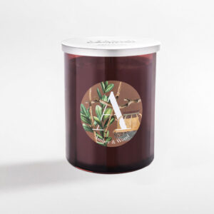 Świeca zapachowa Amber & Wood - Amber & Wood 900 gr.