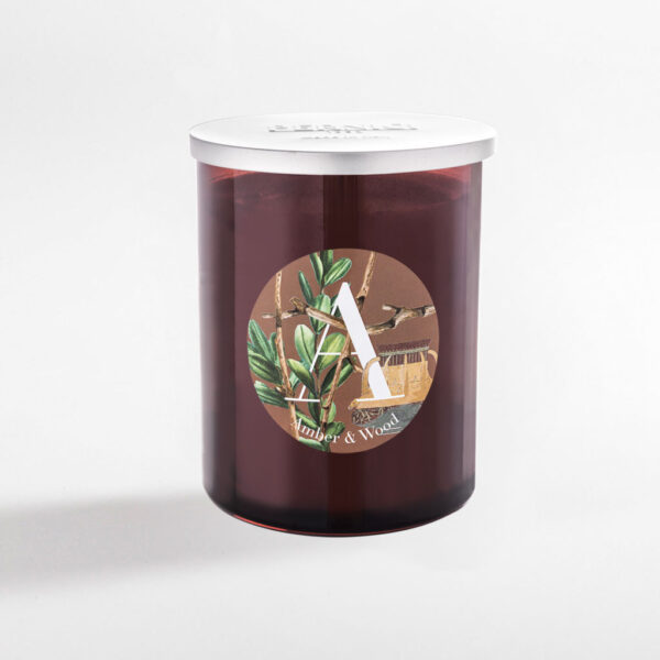 Świeca zapachowa Amber & Wood - Amber & Wood 900 gr.