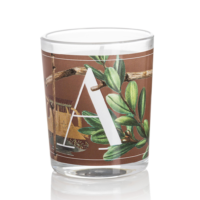świeca zapachowa Pernici kolekcja Elementi zapach Amber & Wood italiancandle made in italy